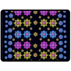 Wishing Up On The Most Beautiful Star Fleece Blanket (large)  by pepitasart