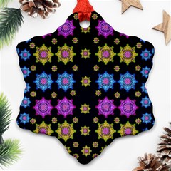 Wishing Up On The Most Beautiful Star Snowflake Ornament (two Sides) by pepitasart