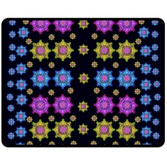 Wishing Up On The Most Beautiful Star Double Sided Fleece Blanket (medium)  by pepitasart