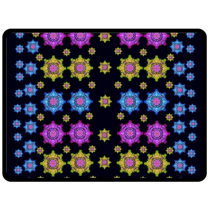 Wishing Up On The Most Beautiful Star Double Sided Fleece Blanket (Large) 