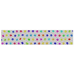 Social Disease - Polka Dot Design Small Flano Scarf by WensdaiAmbrose