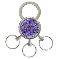 Paisley 2 3-ring Key Chain