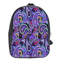 Paisley 2 School Bag (xl) by impacteesstreetwearfive