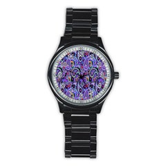 Paisley 2 Stainless Steel Round Watch