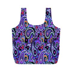 Paisley 2 Full Print Recycle Bag (m) by impacteesstreetwearfive