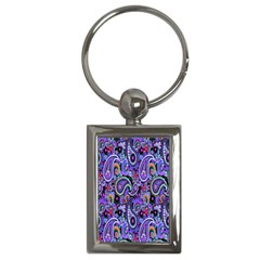 Paisley 2 Key Chain (rectangle)