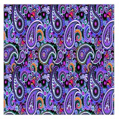 Paisley 2 Large Satin Scarf (square) by impacteesstreetwearfive