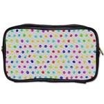 Social Disease - Polka Dot Design Toiletries Bag (One Side) Front