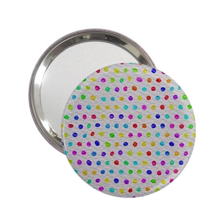 Social Disease - Polka Dot Design 2.25  Handbag Mirrors