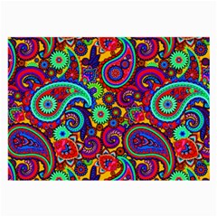 Paisley 3 Large Glasses Cloth by impacteesstreetwearfive