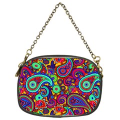 Paisley 3 Chain Purse (one Side) by impacteesstreetwearfive