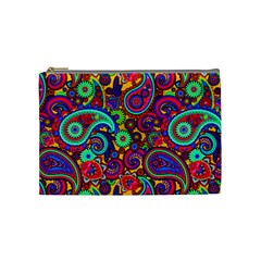 Paisley 3 Cosmetic Bag (medium) by impacteesstreetwearfive