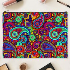 Paisley 3 Cosmetic Bag (xxxl) by impacteesstreetwearfive