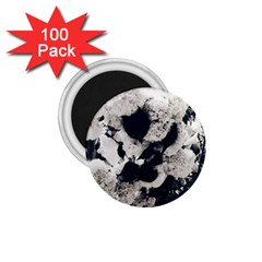 High Contrast Black And White Snowballs 1 75  Magnets (100 Pack)  by okhismakingart