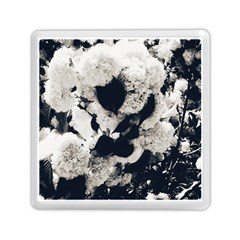 High Contrast Black And White Snowballs Memory Card Reader (square) by okhismakingart