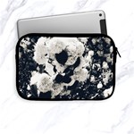 High Contrast Black and White Snowballs Apple iPad Mini Zipper Cases Front