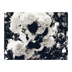 High Contrast Black And White Snowballs Double Sided Flano Blanket (mini)  by okhismakingart