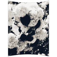 High Contrast Black And White Snowballs Back Support Cushion by okhismakingart