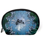 Surfboard With Dolphin Accessory Pouch (Large) Back