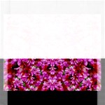 Flowers And Bloom In Sweet And Nice Decorative Style Rectangular Jigsaw Puzzl Front