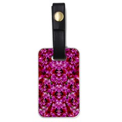 Flowers And Bloom In Sweet And Nice Decorative Style Luggage Tag (one Side) by pepitasart