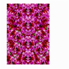 Flowers And Bloom In Sweet And Nice Decorative Style Large Garden Flag (two Sides) by pepitasart