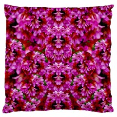 Flowers And Bloom In Sweet And Nice Decorative Style Large Cushion Case (one Side) by pepitasart