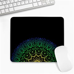 Raising Mandala Large Mousepads