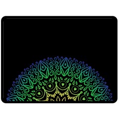 Raising Mandala Fleece Blanket (Large) 