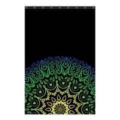 Raising Mandala Shower Curtain 48  x 72  (Small) 