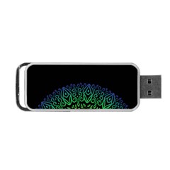 Raising Mandala Portable USB Flash (Two Sides)