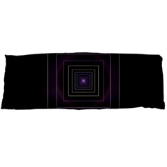 Fractal Square Modern Purple Body Pillow Case Dakimakura (two Sides) by Pakrebo