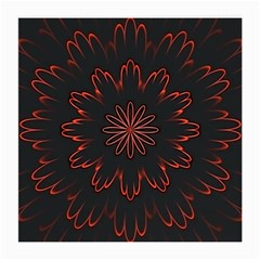 Fractal Glowing Abstract Digital Medium Glasses Cloth by Pakrebo