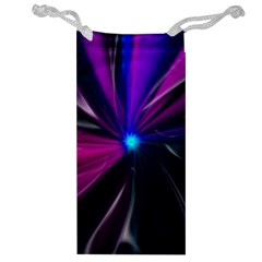 Abstract Background Lightning Jewelry Bag by Pakrebo