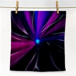 Abstract Background Lightning Face Towel Front