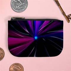 Abstract Background Lightning Mini Coin Purse by Pakrebo