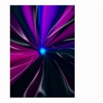 Abstract Background Lightning Large Garden Flag (Two Sides) Back