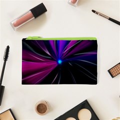 Abstract Background Lightning Cosmetic Bag (xs) by Pakrebo