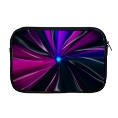 Abstract Background Lightning Apple Macbook Pro 17  Zipper Case by Pakrebo