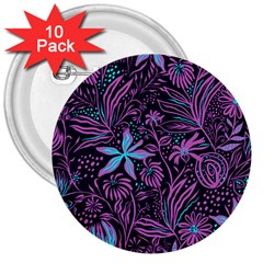 Stamping 3  Buttons (10 Pack)  by Sobalvarro