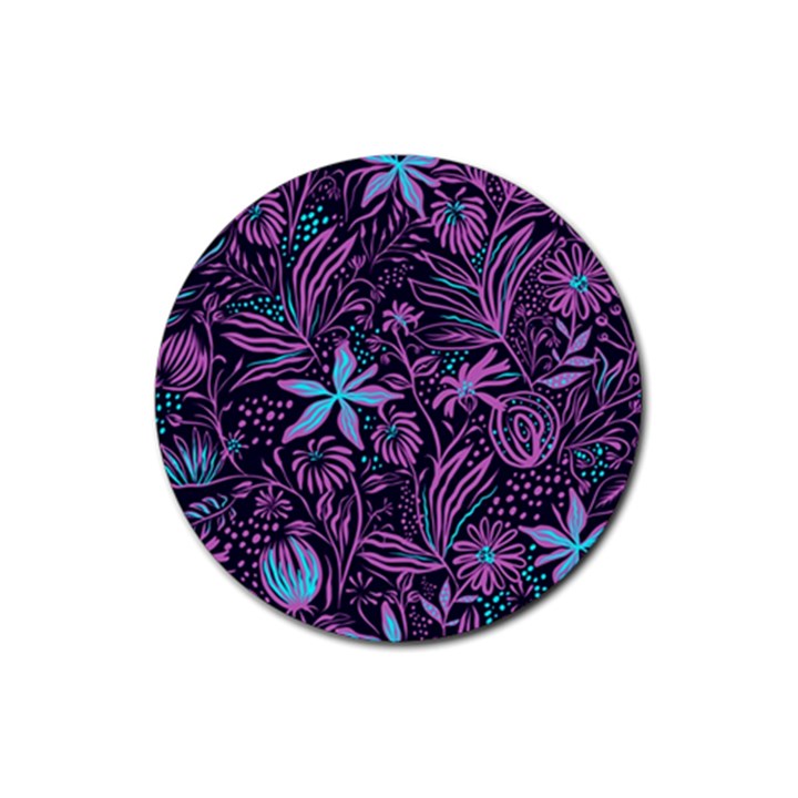 Stamping Rubber Coaster (Round) 