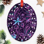 Stamping Oval Filigree Ornament (Two Sides) Back