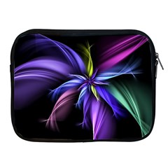 Fractal Floral Pattern Petals Apple Ipad 2/3/4 Zipper Cases by Pakrebo