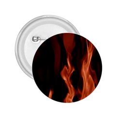 Smoke Flame Abstract Orange Red 2 25  Buttons by Pakrebo