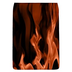 Smoke Flame Abstract Orange Red Removable Flap Cover (l) by Pakrebo