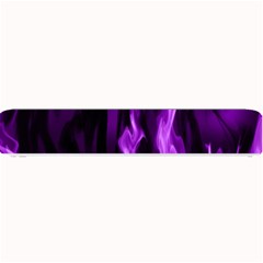 Smoke Flame Abstract Purple Small Bar Mats