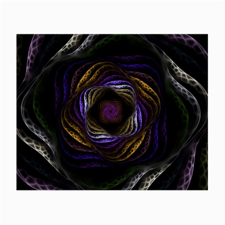 Fractal Abstract Fractal Art Small Glasses Cloth