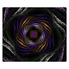 Fractal Abstract Fractal Art Double Sided Flano Blanket (small)  by Pakrebo