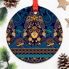 African Pattern Ornament (round) by Sobalvarro