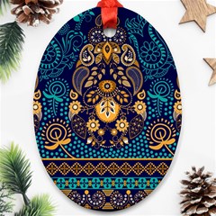 African Pattern Ornament (oval)